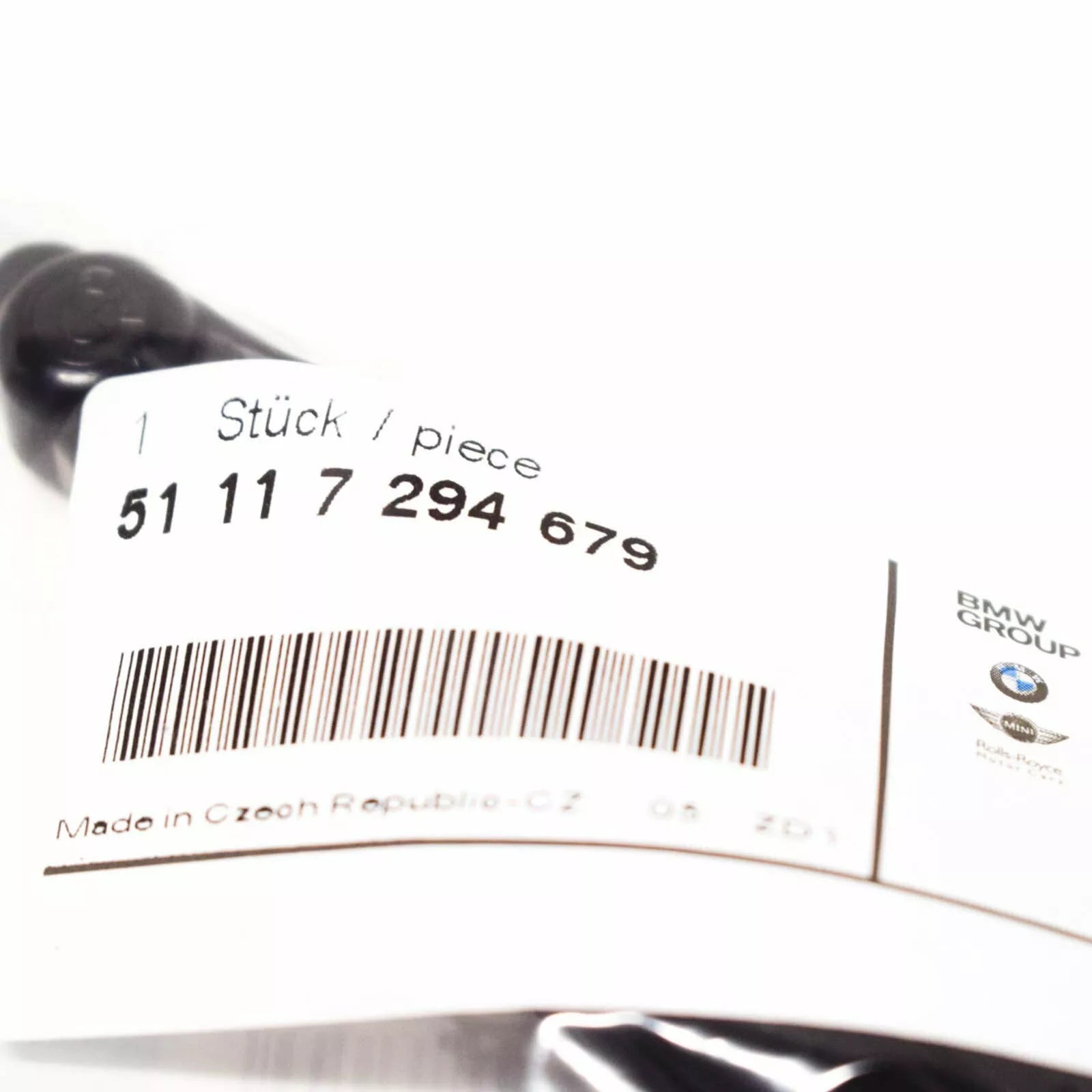 NEW BMW 4 COUPE F32 FRONT LEFT BUMPER BRACKET 51117294679 ORIGINAL