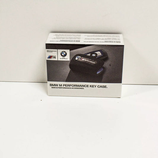 NEW BMW M PERFORMANCE KEY FOB HOLDER BAG CARBON COVER CASE 82292355518 ORIGINAL