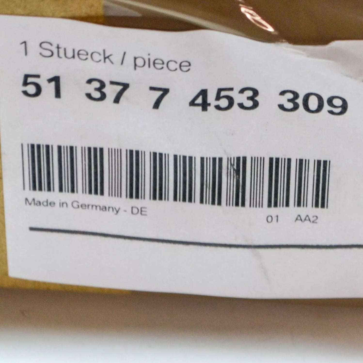 NEW BMW 4 COUPE F32 F82 REAR LEFT DOOR OUTER FIINISHER GLOSS 51377453309