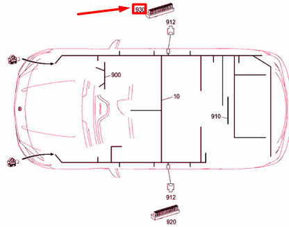 NEW MERCEDES-BENZ CLA COUPE C117 ENERGY POWER DISTRIBUTOR A0009820212 ORIGINAL