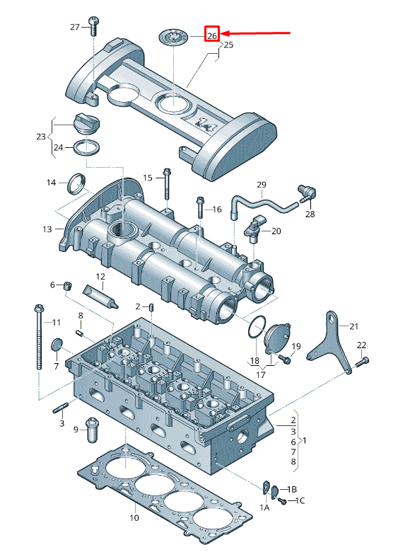 new skoda octavia mk3 5e engine cover skoda emblem 3t0103940 original