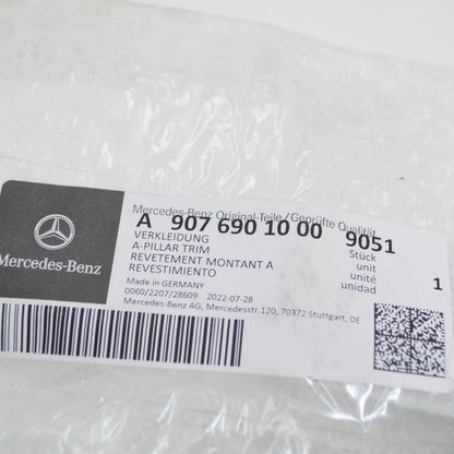 NEW MB SPRINTER W907 LEFT A-PILLAR UPPER TRIM A90769010009051 ORIGINAL