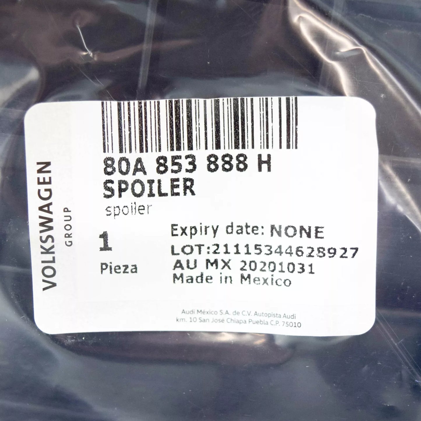 NEW AUDI Q5 80A FENDER SPLASH SHIELD FRONT RIGHT 80A853888H 2018