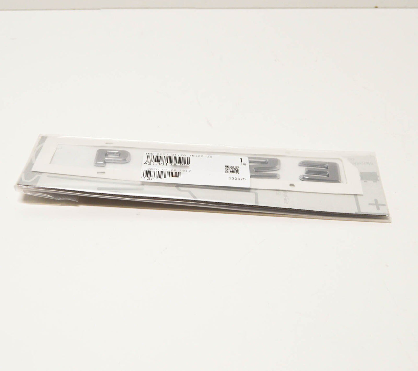 NEW MERCEDES-BENZ E-CLASS W213 REAR EMBLEM BADGE A2138175700 ORIGINAL