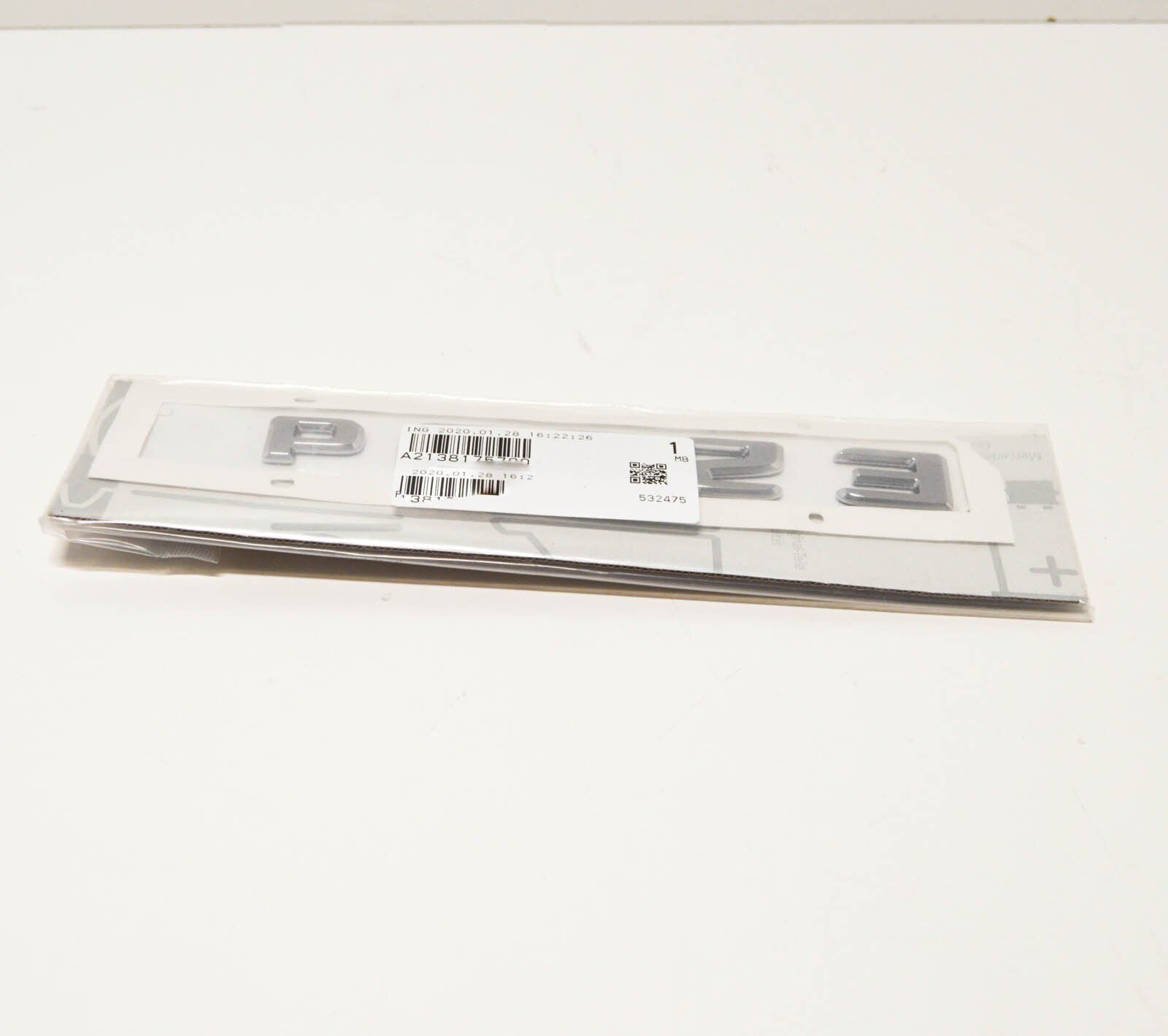 NEW MERCEDES-BENZ E-CLASS W213 REAR EMBLEM BADGE A2138175700 ORIGINAL