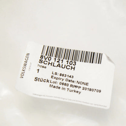 NEW AUDI RS3 8V LEFT OUTER COOLANT HOSE 8V0121103