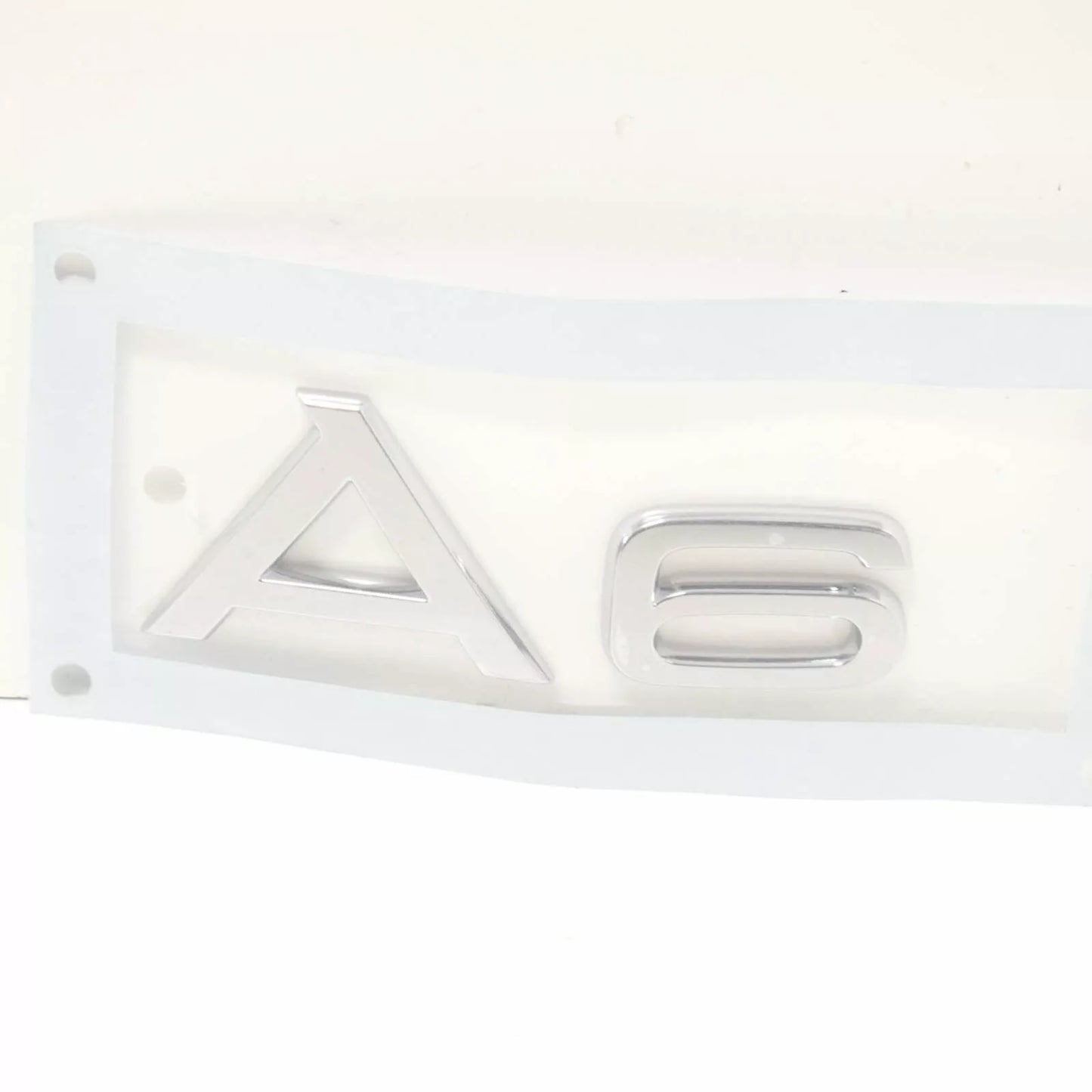 NEW AUDI A6 AVANT C6 CHROME A6 INSCRIPTION 4F08537412ZZ