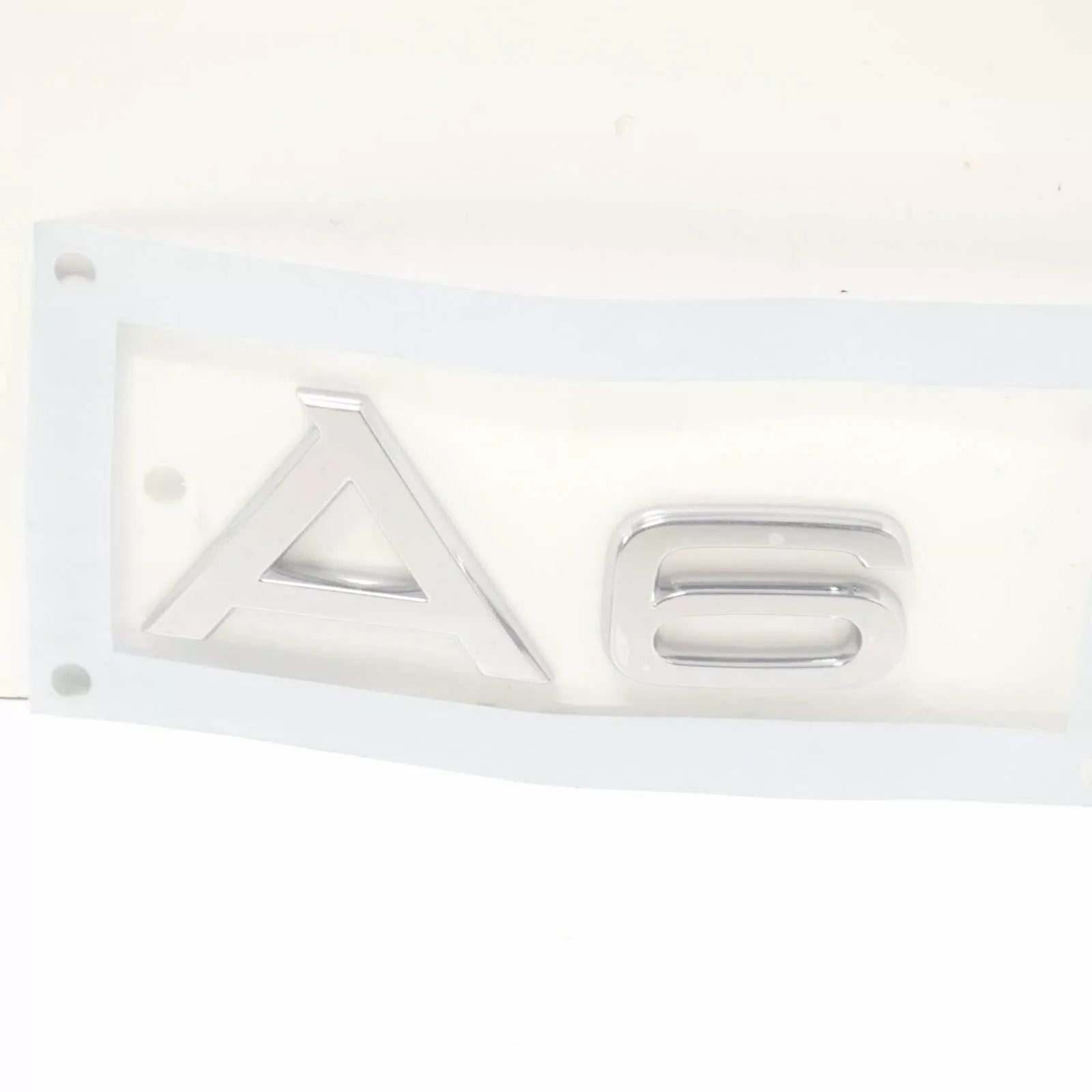 NEW AUDI A6 AVANT C6 CHROME A6 INSCRIPTION 4F08537412ZZ