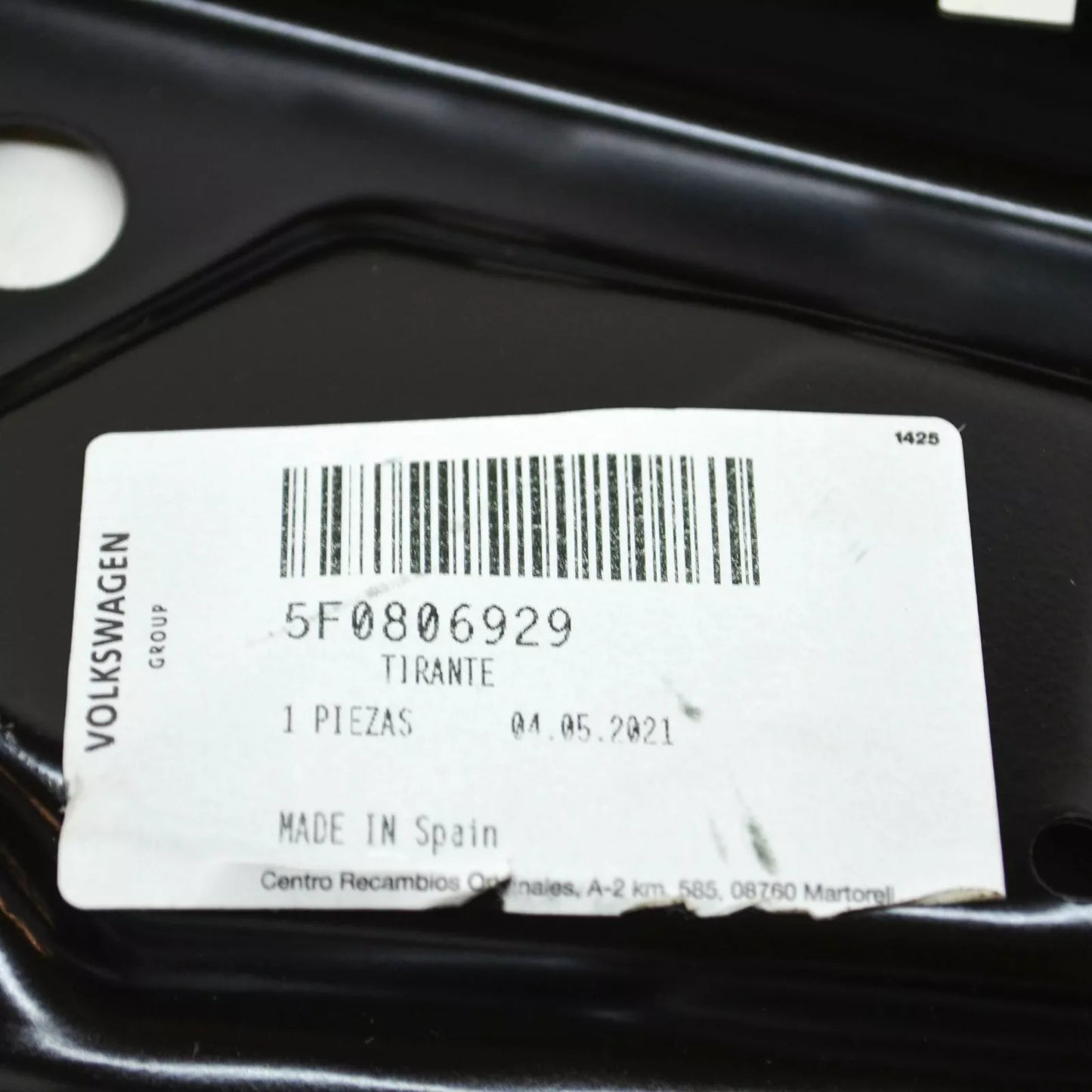 NEW SEAT LEON 5F FRONT LEFT UPPER HEADLIGHT BRACE 5F0806929 ORIGINAL