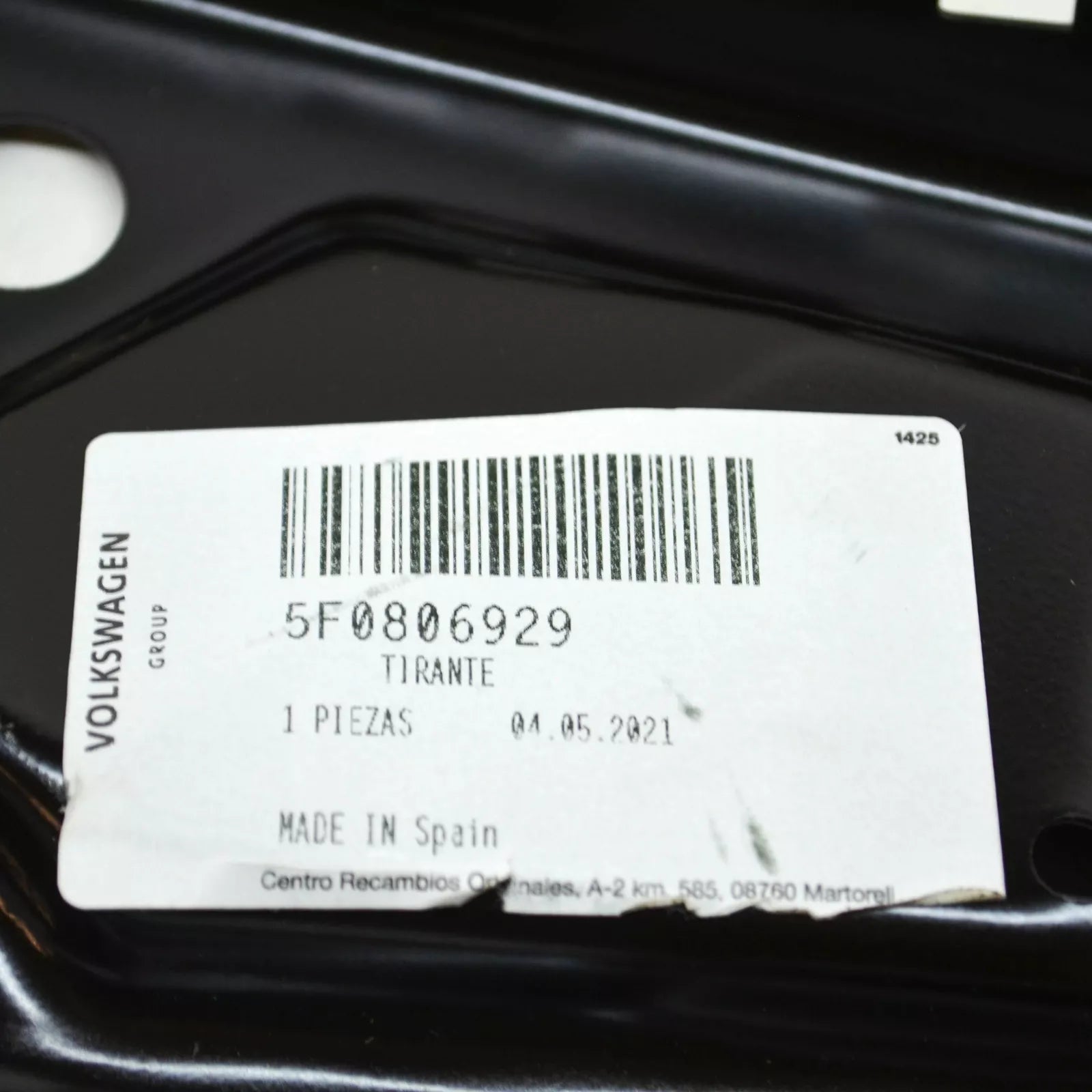 NEW SEAT LEON 5F FRONT LEFT UPPER HEADLIGHT BRACE 5F0806929 ORIGINAL