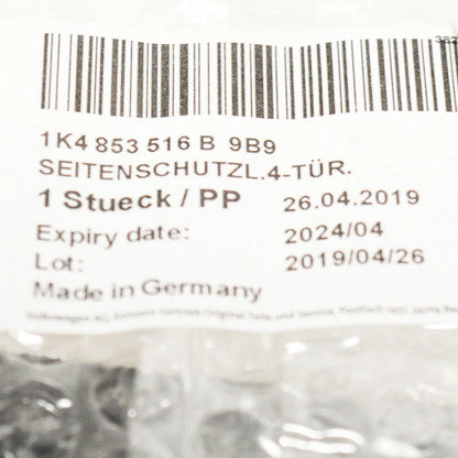 NEW VW GOLF MK5 FRONT RIGHT DOOR MOLDING TRIM 1K4853516B9B9