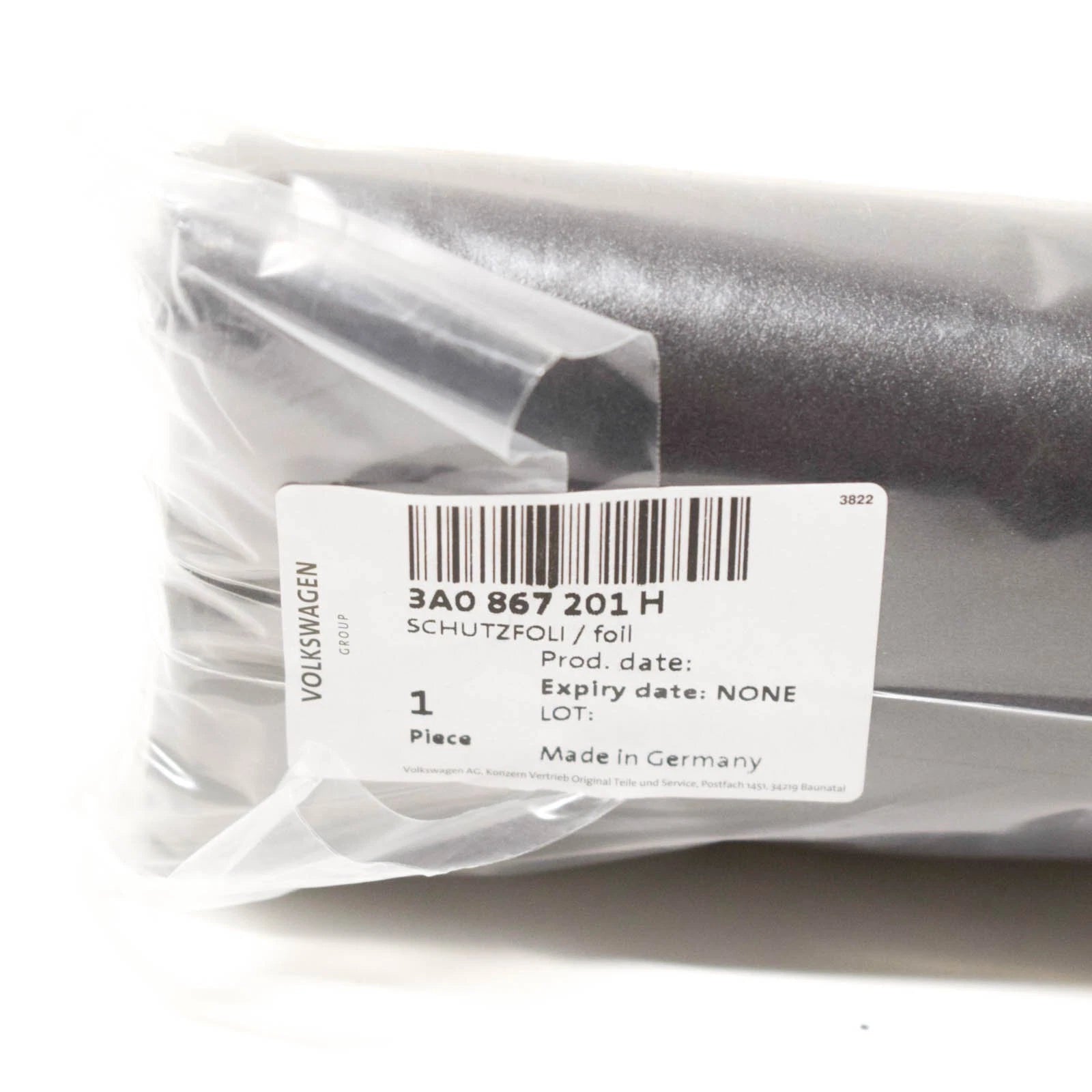 NEW VOLKSWAGEN PASSAT B3 DOOR CARD FOAM PROTECTIVE FILM 3A0867201H ORIGINAL