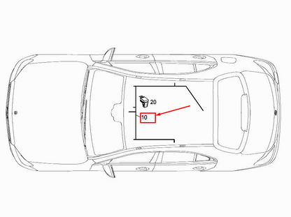 new mercedes-benz e w213 roof electrical wiring harness a2135400812 original
