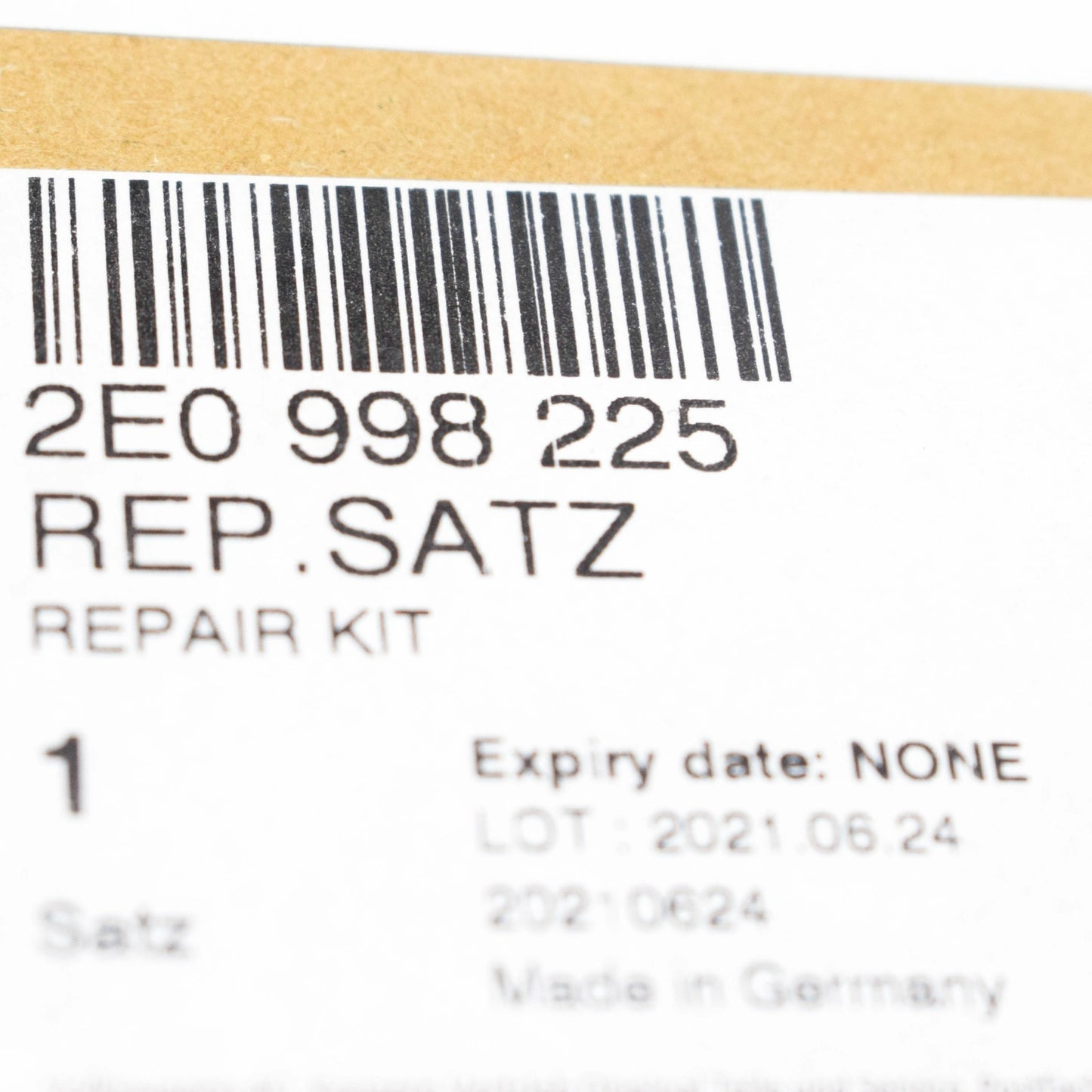 NEW VW CRAFTER 2E FRONT LEFT HEADLIGHT REPAIR HOUSING KIT 2E0998225 ORIGINAL