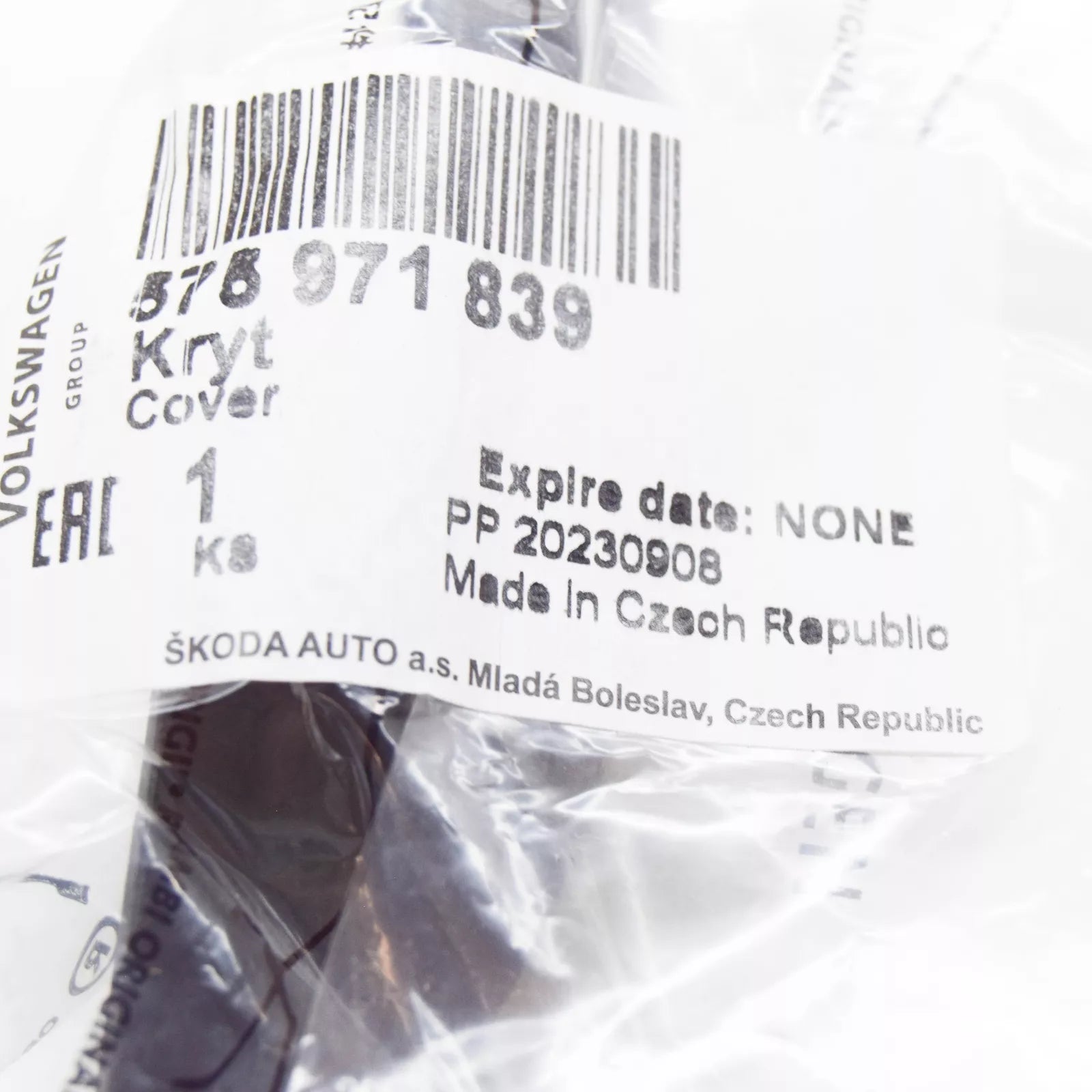 NEW SEAT ATECA KH7 FRONT CAMERA COVER 575971839 ORIGINAL