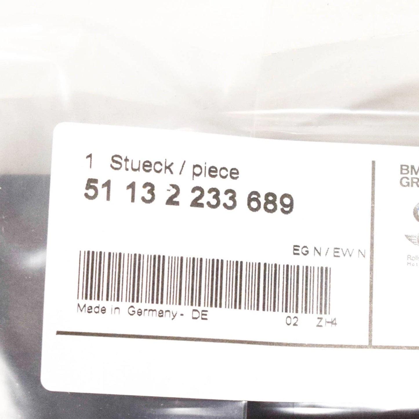 NEW BMW M3 E36 REAR LEFT QUARTER MOLDING TRIM 51132233689 2233689 ORIGINAL