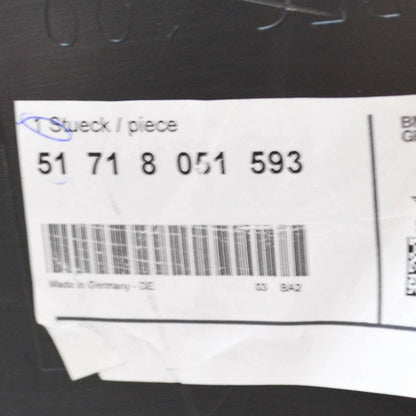 NEW BMW 1 M COUPE E82 REAR LEFT WHEEL HOUSING LINER 51718051593 ORIGINAL