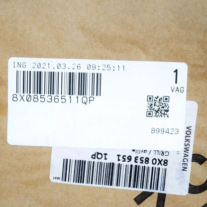 NEW AUDI A1 8X FRONT RADIATOR GRILLE 8X08536511QP ORIGINAL