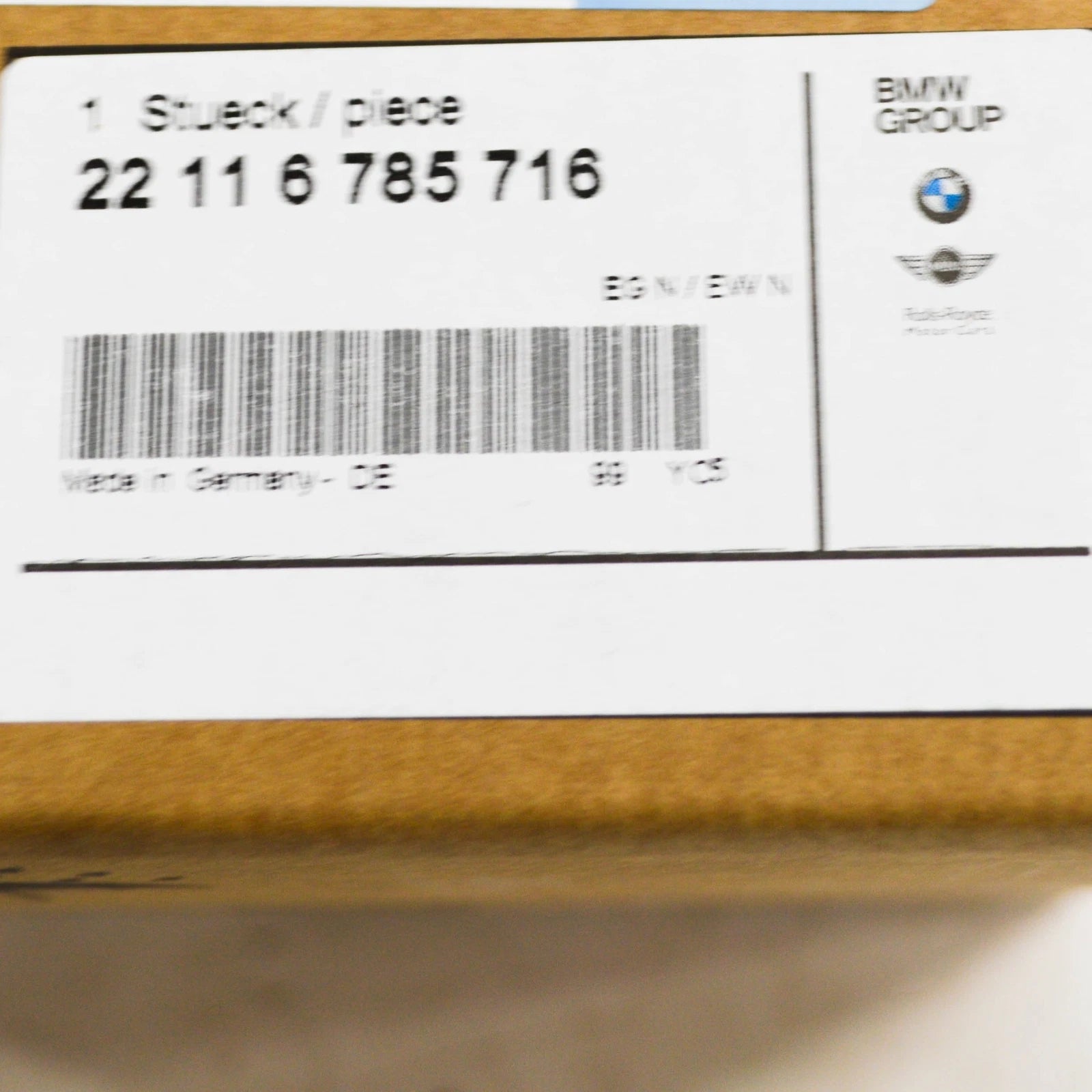 NEW BMW X3 F25 ENGINE MOUNT BRACKET RIGHT 22116785716 ORIGINAL