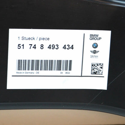 NEW BMW X1 F48 FRONT RIGHT BRAKE AIR DUCT 51748493434 ORIGINAL