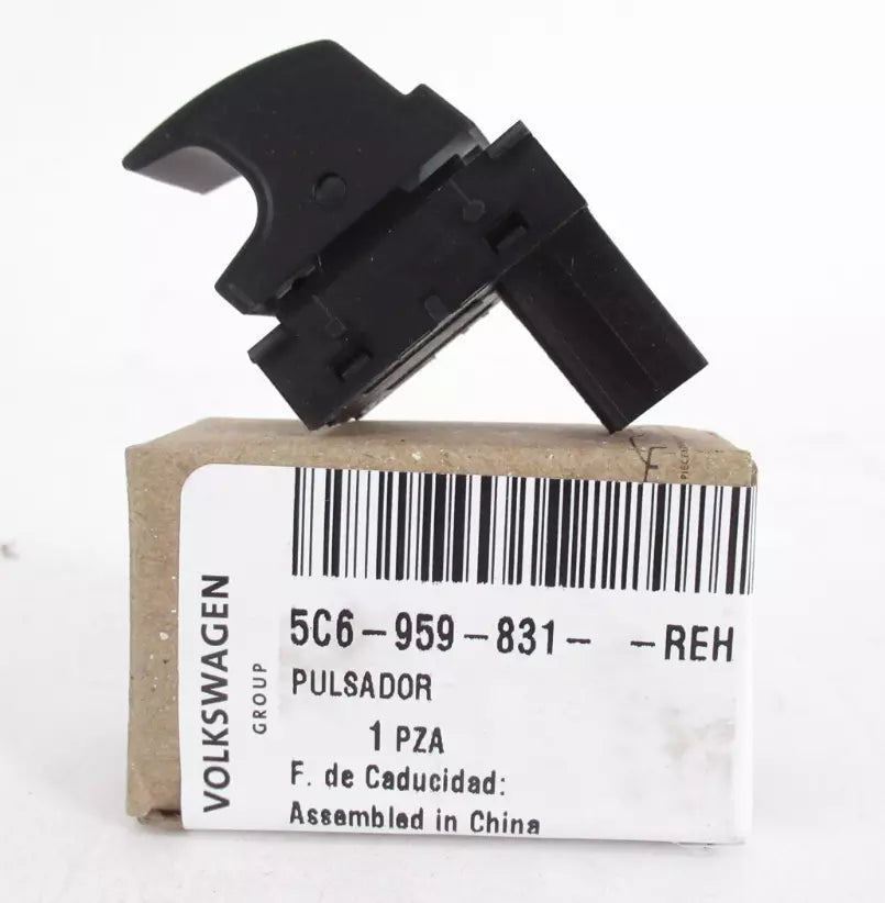 NEW VW JETTA A6 FRONT LEFT DOOR REAR LID LOCK BUTTON LHD 5C6959831REH