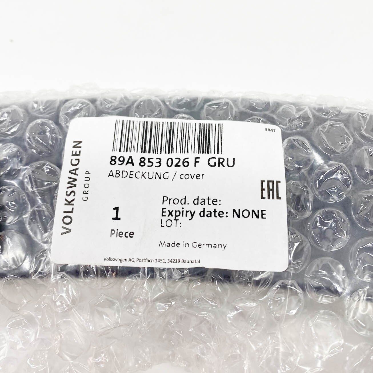 NEW AUDI Q4 E-TRON FRONT RIGHT WHEEL ARCH FRONT COVER 89A853026FGRU ORIGINAL