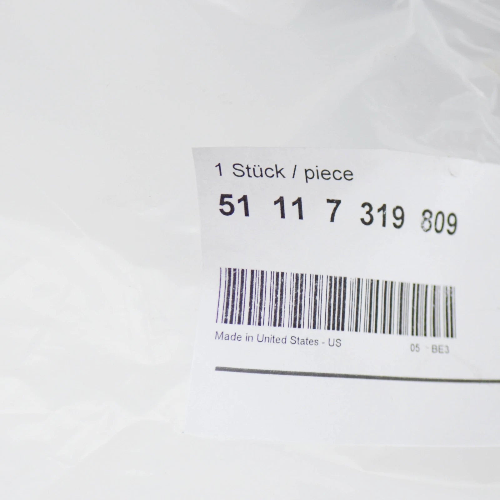 NEW BMW X6 F16 FRONT BUMPER LEFT AIR CHANNEL 51117319809 7319809 2016 ORIGINAL