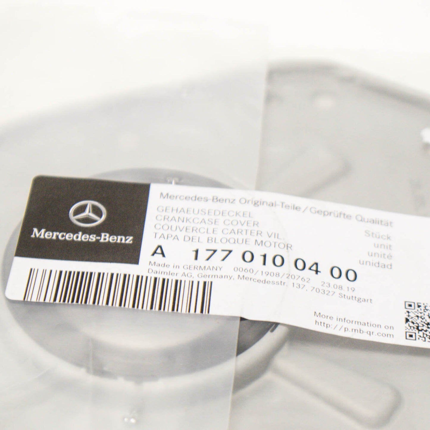 NEW MERCEDES-BENZ C-CLASS W205 AMG C 63 TIMING COVER A1770100400 4.0 P 350KW