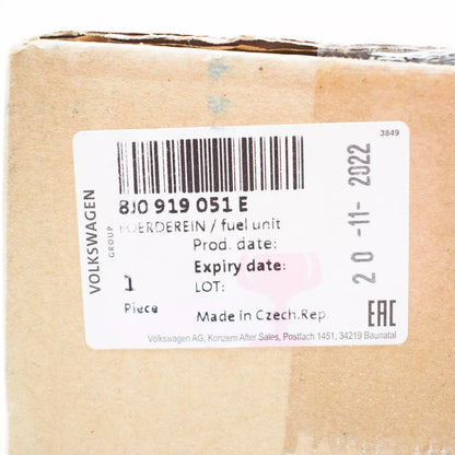 NEW AUDI TT 8J3 FUEL PUMP 8J0919051E ORIGINAL