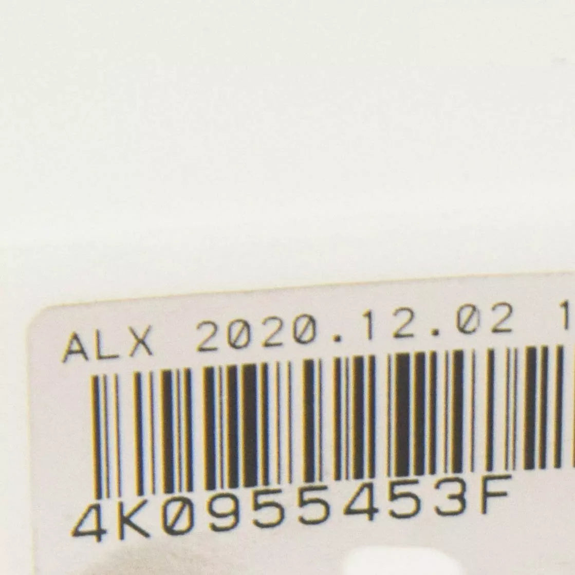 NEW AUDI A6 C8 WINDSHIELD WASHER RESERVOIR TANK BOTTLE 4K0955453F ORIGINAL