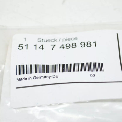 NEW BMW 7 G11 G12 FRONT BONNET HOOD BADGE PLAQUE 51147498981 ORIGINAL