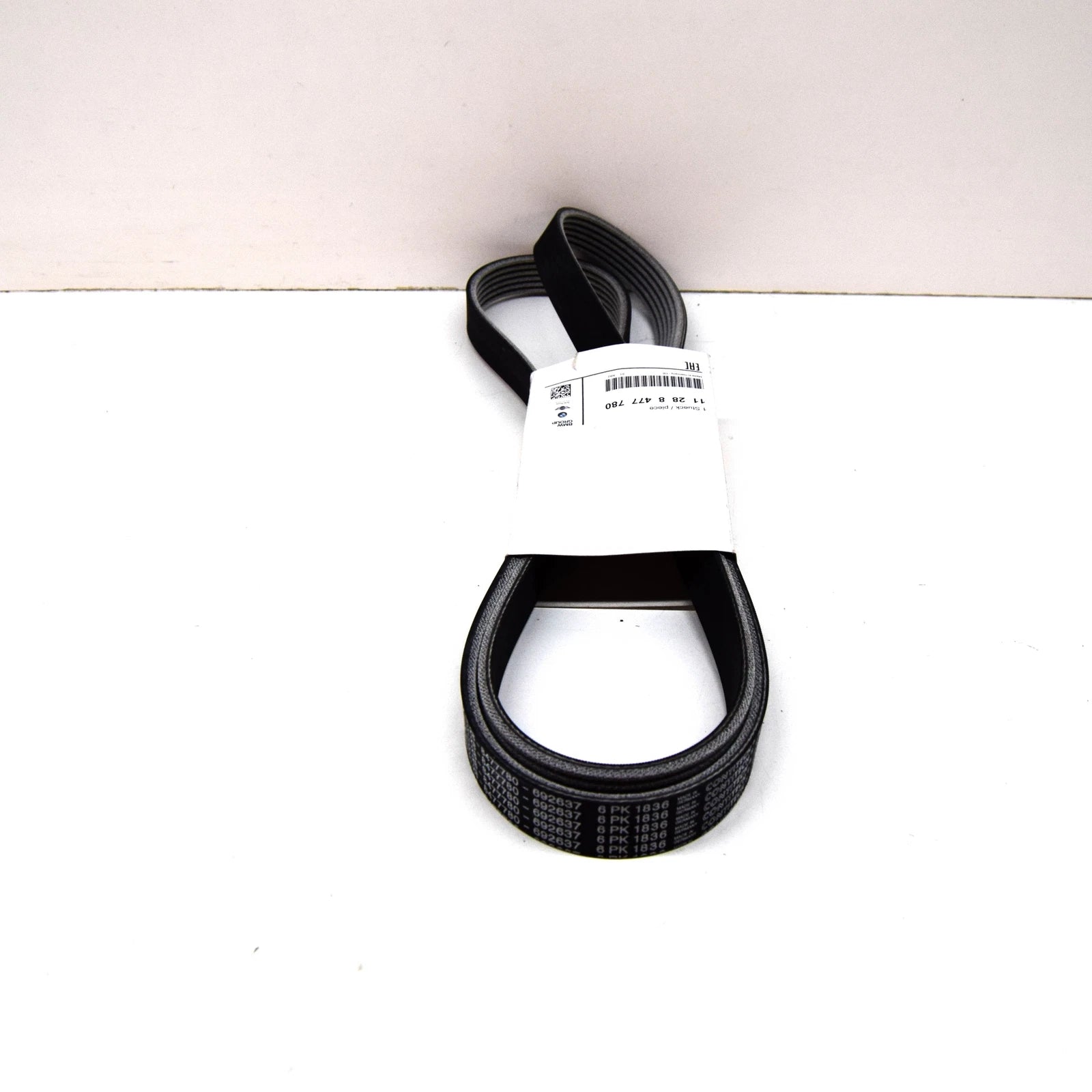 NEW BMW 3 E90 V RIBBED DRIVE BELT 11288477780 2008 ORIGINAL