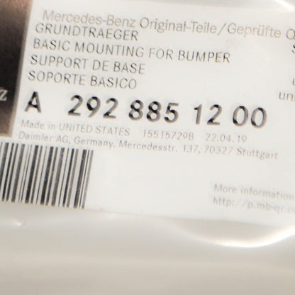 new mercedes-benz gle coupe c292 front bumper carrier a2928851200 original