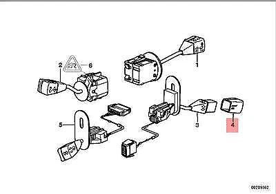 NEW BMW E31 E32 E34 E36 E39 CRUISE CONTROL SWITCH BUTTON 1390969 61311390969