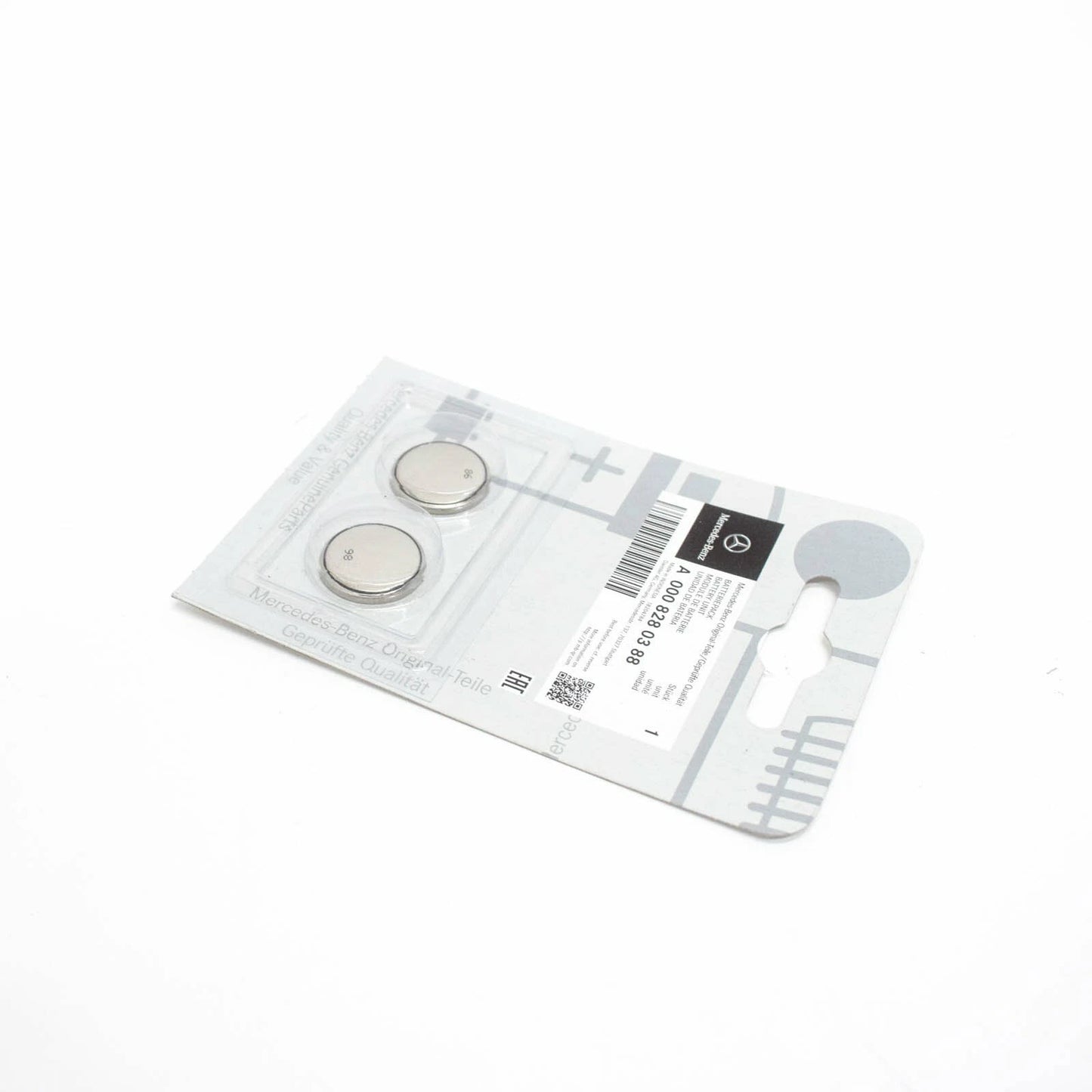 NEW MERCEDES-BENZ CONTROL REMOTE KEY FOB BATTERY PACK A0008280388 ORIGINAL