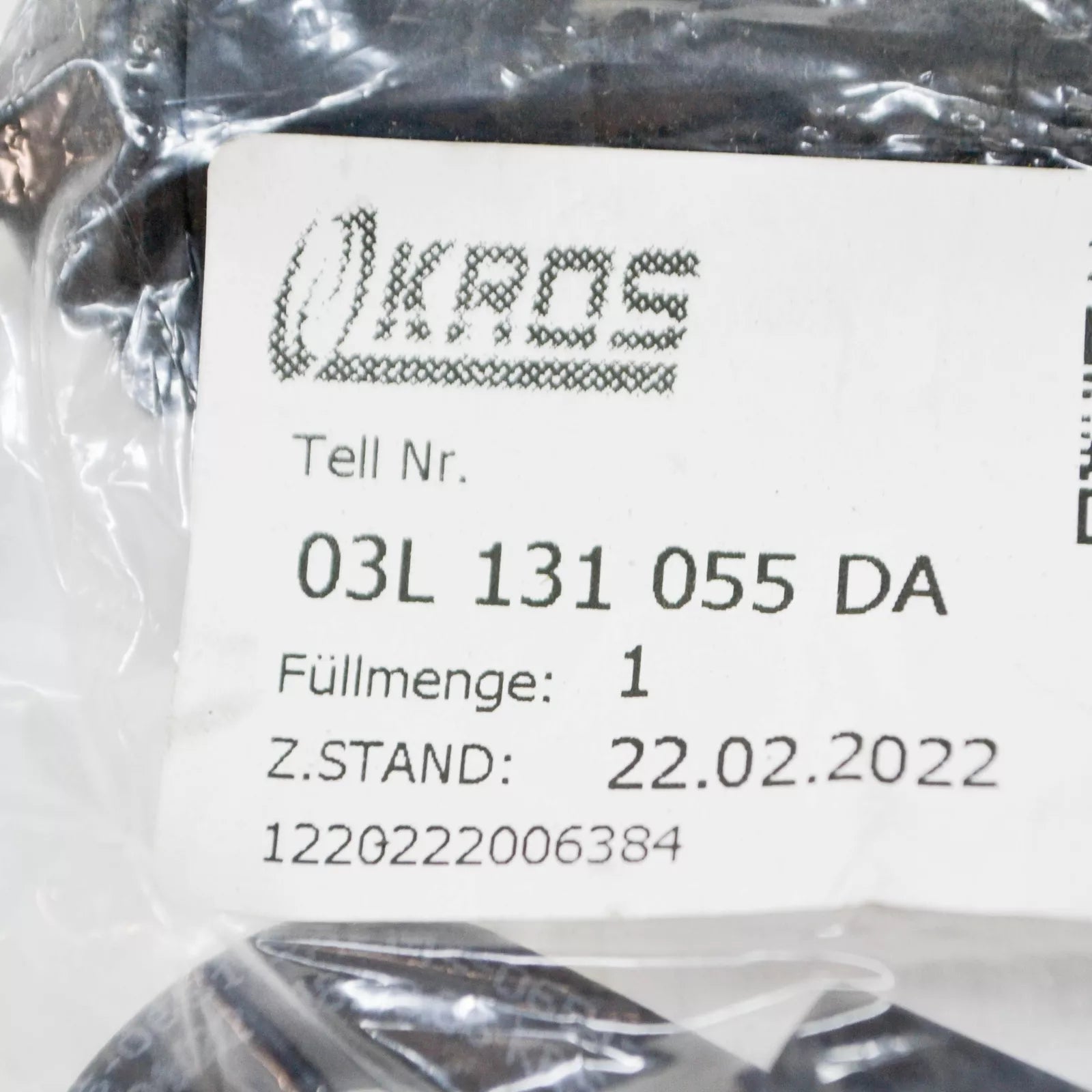 NEW AUDI A3 SPORTBACK 8P VACUUM HOSE 03L131055DA