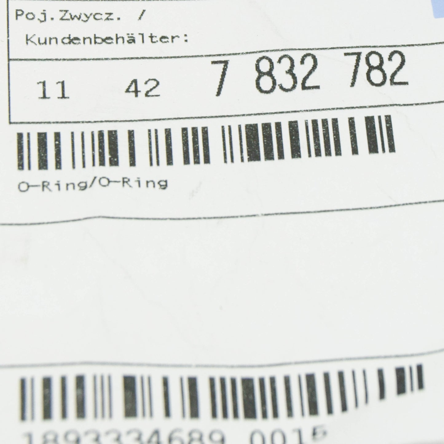 new bmw 6 e63 engine oil filter adapter seal 11427832782 7832782 original