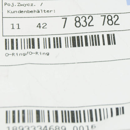 new bmw 6 e63 engine oil filter adapter seal 11427832782 7832782 original