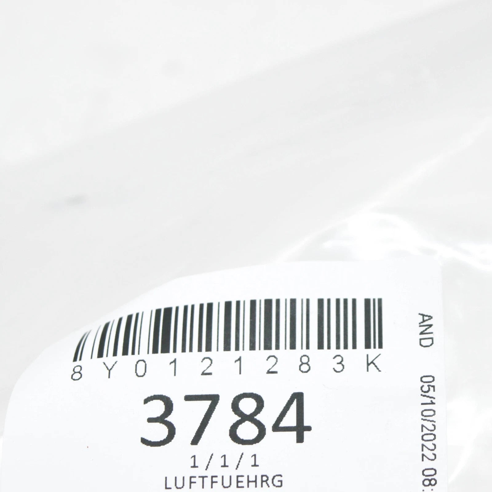 NEW AUDI A3 LIMOUSINE 8Y LEFT RADIATOR AIR DUCT 8Y0121283K ORIGINAL