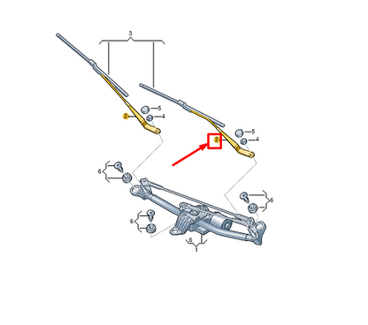 new audi a3 sportback 8y front right wiper blade arm rhd 8y29554081p9 original