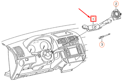 new volkswagen polo 9n mk4 steering column switch 6q0953513e9b9 original