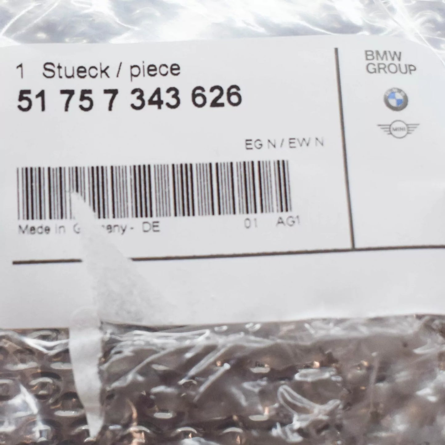 NEW BMW X5 F15 EXHAUST SYSTEM UNDERBODY SPLASH SHIELD 51757343626 ORIGINAL