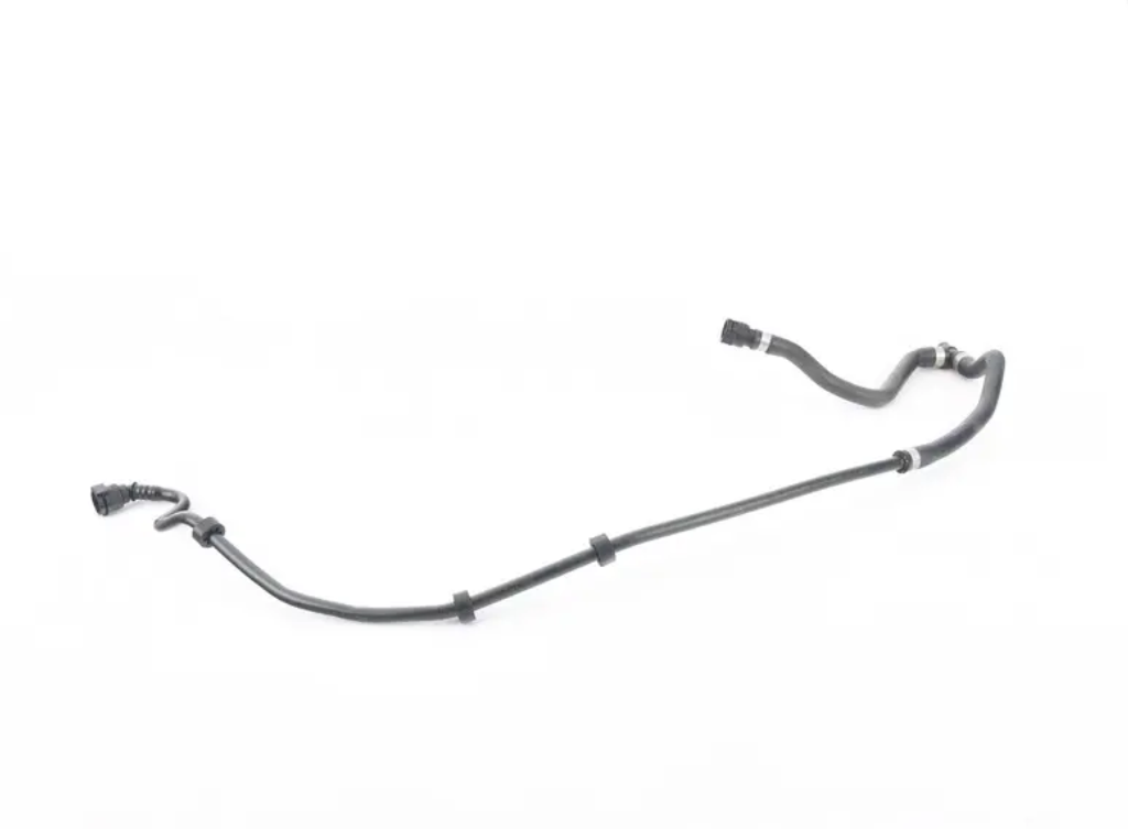 new bmw 7 f01, f02 engine coolant overflow hose 17127619712 7619712 original
