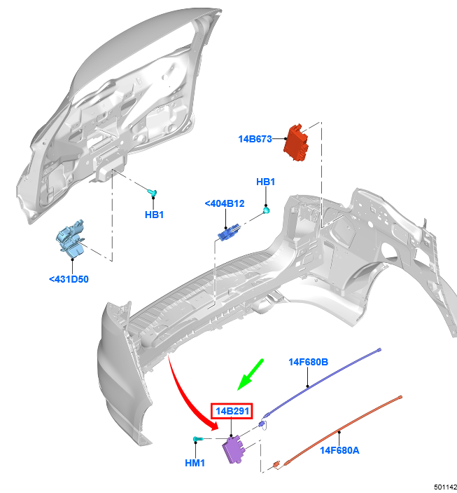 new ford galaxy mk3 tailgate control units 2028552 original