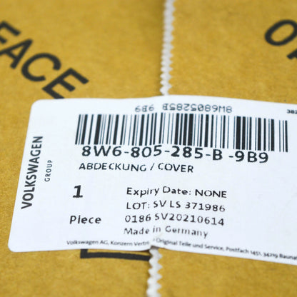 NEW AUDI A5 RS5 SPORTBACK 8W6 FRONT LEFT HEADLIGHT COVER 8W6805285B9B9 ORIGINAL