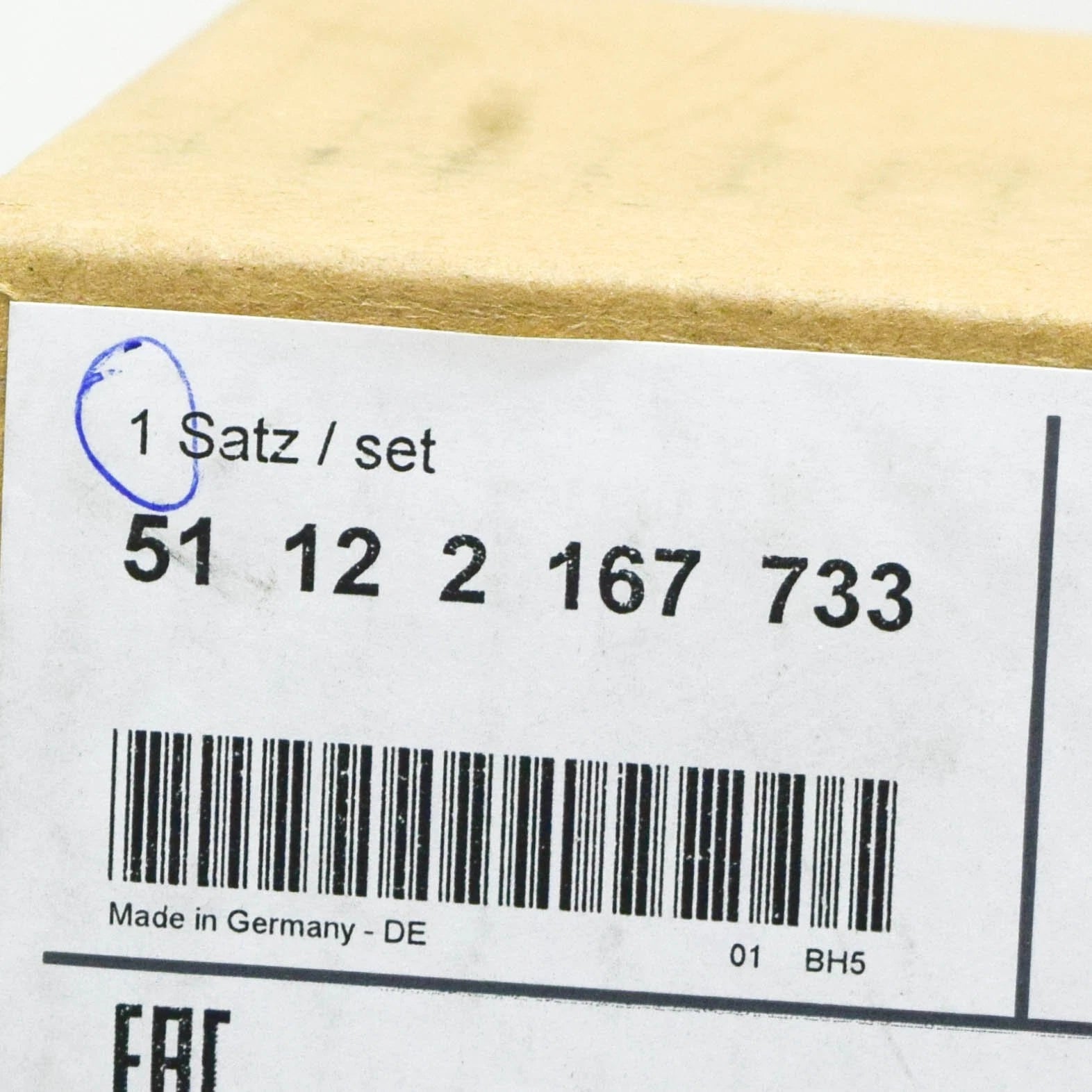 NEW BMW X5 E70 REAR BUMPER TRIM COVERS 51122167733 2167733 ORIGINAL