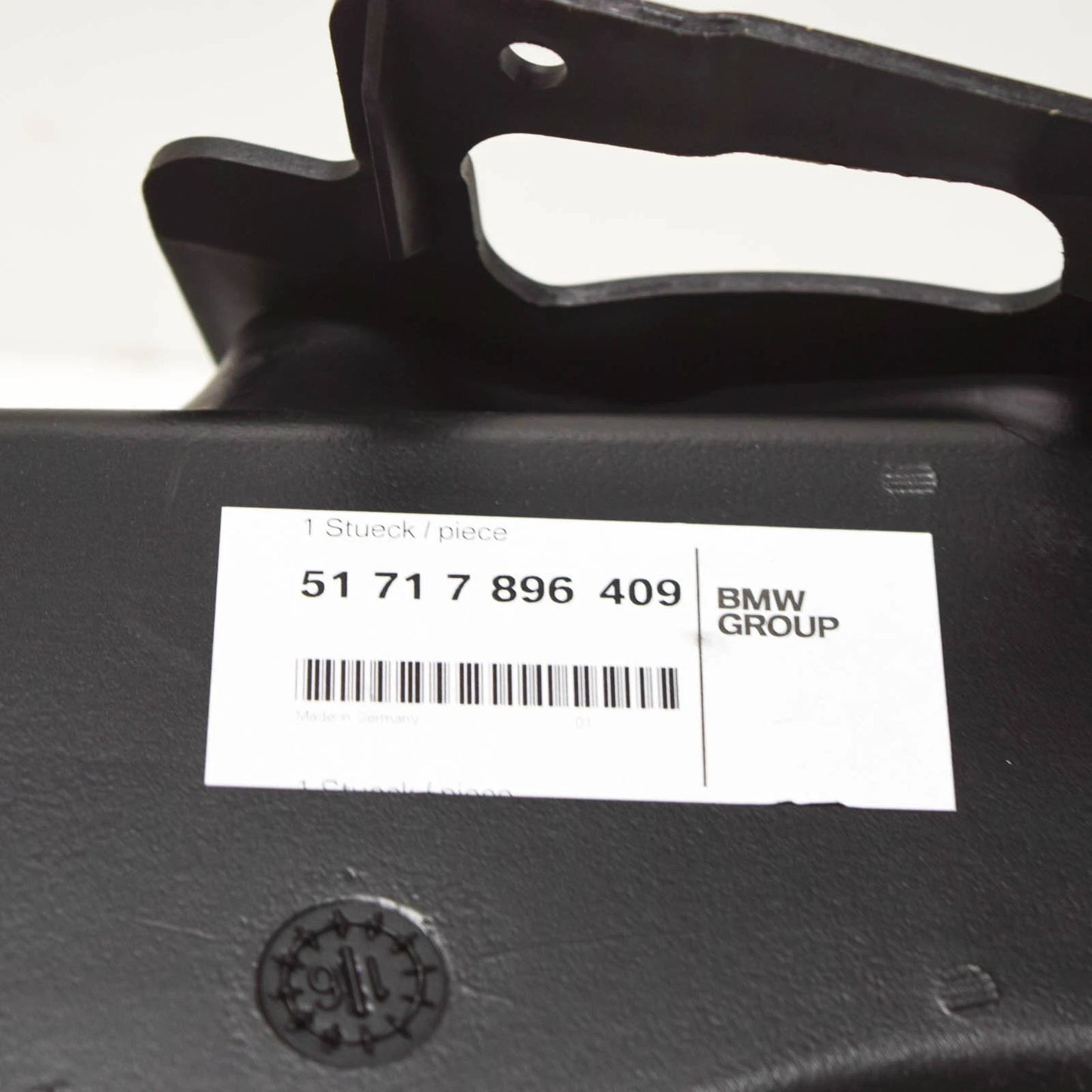 NEW BMW 3 COUPE E46 FRONT LEFT M BRAKE AIR DUCT 51717896409 ORIGINAL