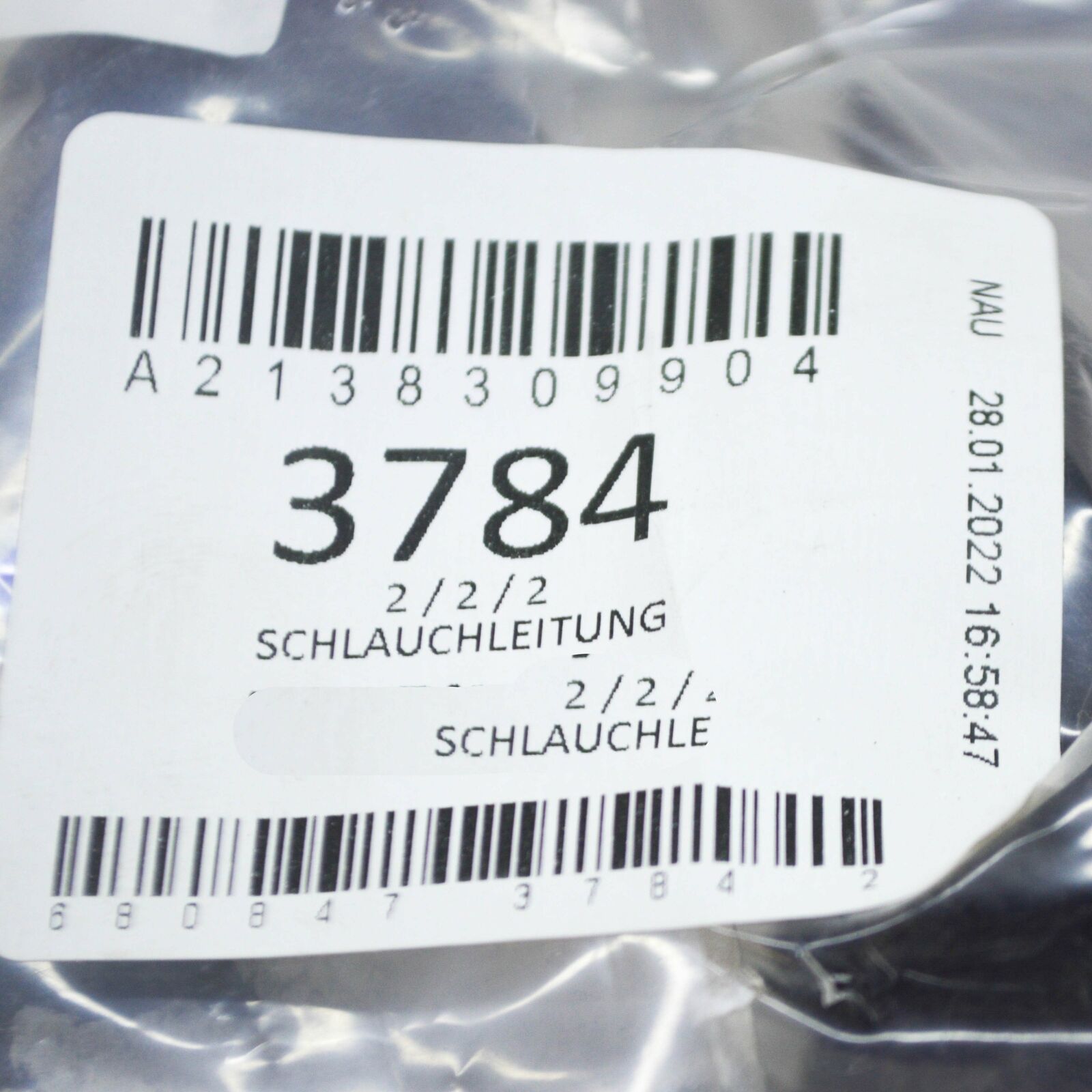 NEW MERCEDES-BENZ E W213 ENGINE COOLING WATER PIPE A2138309904 ORIGINAL