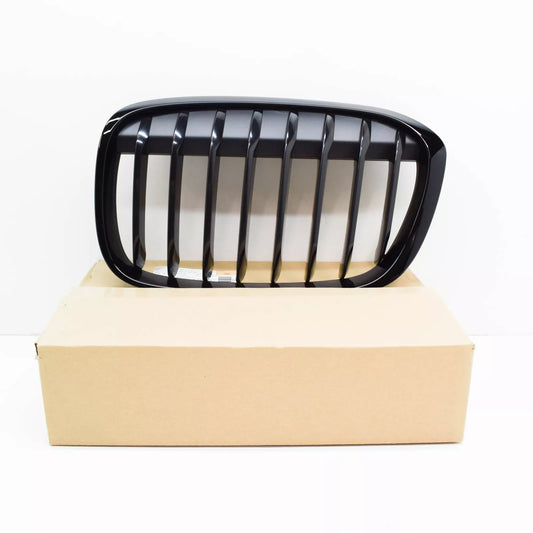 NEW BMW X1 F48 M PERFORMANCE GLOSS BLACK FRONT LEFT GRILLE 51712407733 ORIGINAL