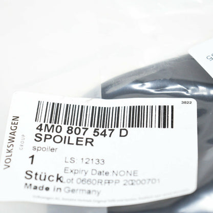 NEW AUDI Q7 4M FRONT BUMPER LEFT MUD GUARD 4M0807547D ORIGINAL